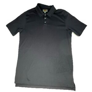 Foundry Supply Co Polo Quick Dry Shirt Mens XLT Black Short Sleeve Church Dress
